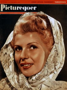 Rita Hayworth 1918-1987, attrice americana, 1948