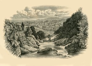 Scena fluviale a Pont-Y-Cyffing, c. 1890