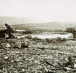 Strada per Verdun, Francia settentrionale, c1914-c1918 da Unbekannt