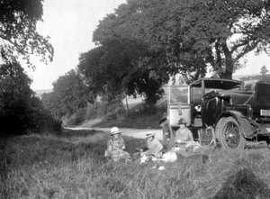 Picnic lungo la strada da Unbekannt