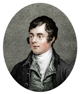 Robert Burns, poeta scozzese, 1877