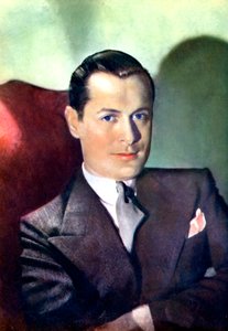 Robert Montgomery, attore e regista americano, 1934-1935 da Unbekannt