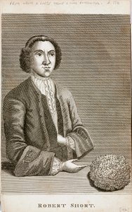 Robert Short, curiosità medica, c. 1750 da Unbekannt