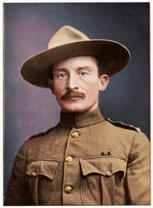 Robert Stephenson Smyth Baden-Powell, soldato britannico, c1900 da Unbekannt