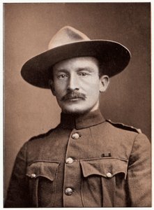 Robert Stephenson Smyth Baden-Powell, soldato britannico, c1900 da Unbekannt