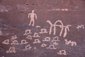 Pitture rupestri a Inchalt, Ghat, Libia