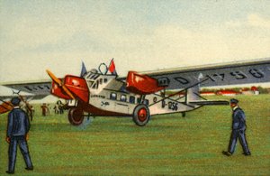 Aereo Rohrbach Roland, anni 1920, 1932 da Unbekannt