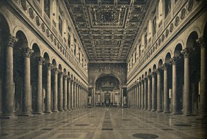 Roma - Basilica di San Paolo fuori le mura, 1910 da Unbekannt