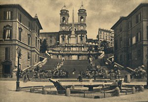 Roma - Chiesa della Trinità dei Monti, 1910 da Unbekannt