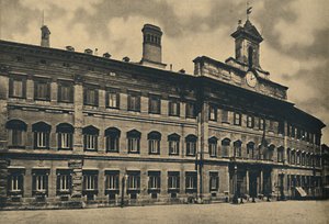 Roma - Palazzo di Montecitorio, 1910