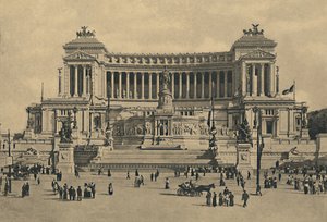 Roma - Piazza di Venezia. Monumento a Vittorio Emanuele II da Unbekannt