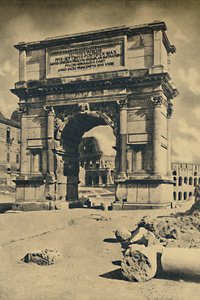 Roma - Foro Romano - Arco di Tito, 1910