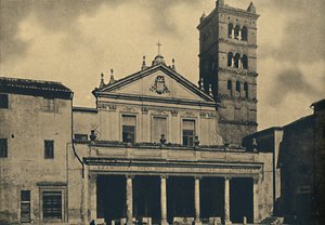 Roma - Chiesa di Santa Cecilia, 1910