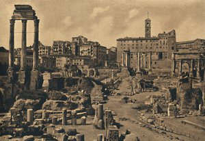 Roma - Il Foro Romano e il Campidoglio da Unbekannt
