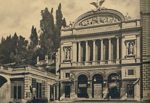 Roma - Via Nazionale. Teatro Drammatico Nazionale e Villa Colonna da Unbekannt
