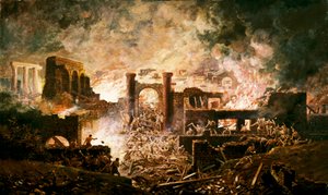 Scena di battaglia romana