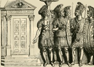 Soldati romani, 1890 da Unbekannt
