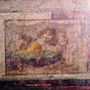 Affresco romano, a Roma, I secolo da Unbekannt