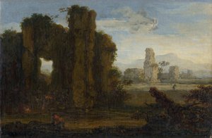 Paesaggio romantico da Unbekannt