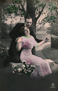 Cartolina romantica da Unbekannt
