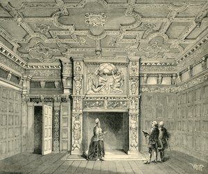 Stanza nella casa di Sir Paul Pindar, c1872 da Unbekannt
