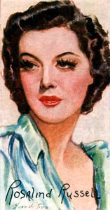 Rosalind Russell, 1907-1976, attrice cinematografica e teatrale americana, XX secolo