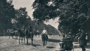 Rotten Row, Hyde Park, c1900 da Unbekannt