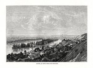 Rouen, Normandia, Francia, 1879 da Unbekannt