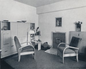 Rowley Gallery of Decorative Art Ltd - Sala da pranzo-soggiorno combinata chiusa, 1939 da Unbekannt