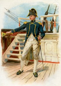Capitano di vascello della Royal Navy, XVIII secolo c1890-c1893