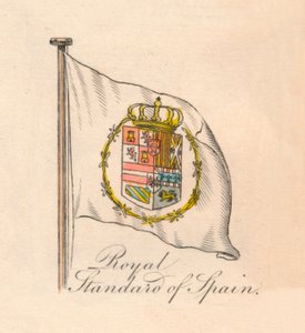 Stendardo reale di Spagna, 1838 da Unbekannt