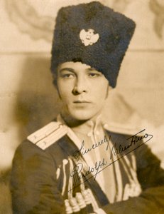 Rudolph Valentino 1895-1926, attore italiano, c1920