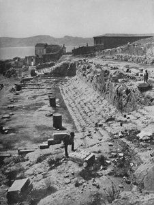 Rovine del Grande Tempio dei Misteri a Eleusi da Unbekannt