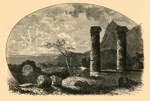 Rovine del Tempio di Cibele a Sardi, 1890 da Unbekannt