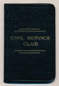 Regole del Civil Service Club, c1953 da Unbekannt