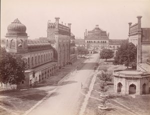 Rumi Darwaza e cancello del Bara Imambara con 