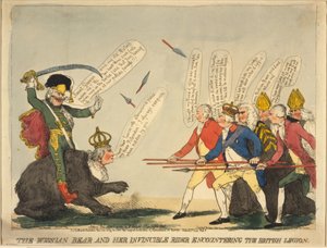 Orso russo e il suo invincibile cavaliere, 1791