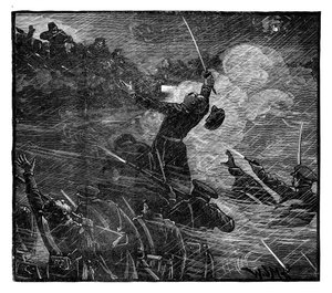 Respingimento russo a Silistria, XIX secolo, 1888 da Unbekannt