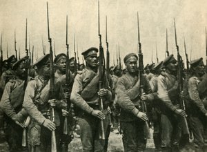 Soldati russi, Prima Guerra Mondiale, 1914, c1920