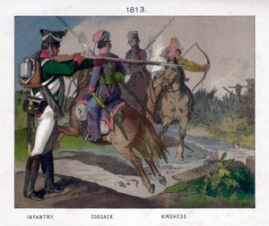 Soldati russi del 1813 da Unbekannt