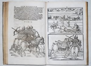 Guerrieri russi. Siegmund von Herberstein viaggia attraverso la Russia Da: Rerum Moscoviticarum commentarii