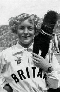 Ruthley Moris-Hancock, nuotatrice britannica, Olimpiadi di Berlino, 1936 da Unbekannt