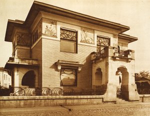 Casa Ryabushinsky, via Malaya Nikitskaya, Mosca, Russia, 1902 da Unbekannt