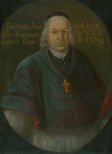 Canonico di Spiš e abate titolare Jakub Jozef Repassy