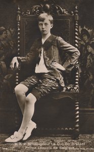 S. A. R. Monseigneur Le Duc De Brabant Principe Leopoldo del Belgio, c1910 da Unbekannt