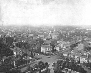 Sacramento, California, dalla cupola del Campidoglio, USA da Unbekannt
