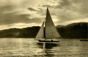 Navigazione sul Wörthersee, Carinzia, Austria, c1935 da Unbekannt