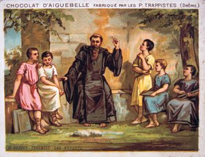 San Benedetto istruisce i bambini, XIX secolo da Unbekannt