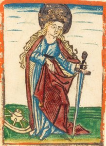 Santa Caterina, c. 1480 da Unbekannt