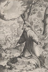 San Francesco riceve le stimmate, 1590-1620 da Unbekannt